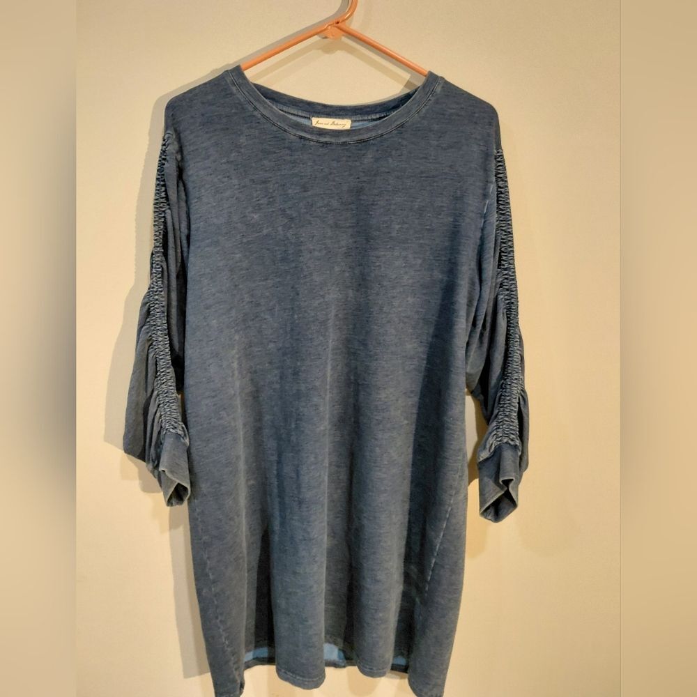 Jane and Delancey Blue Midi Dress